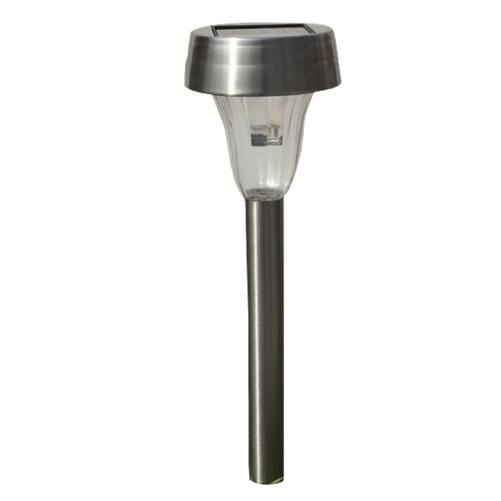 Estaca LED solar exterior 10Lm luz cálida 375mm - IX3004