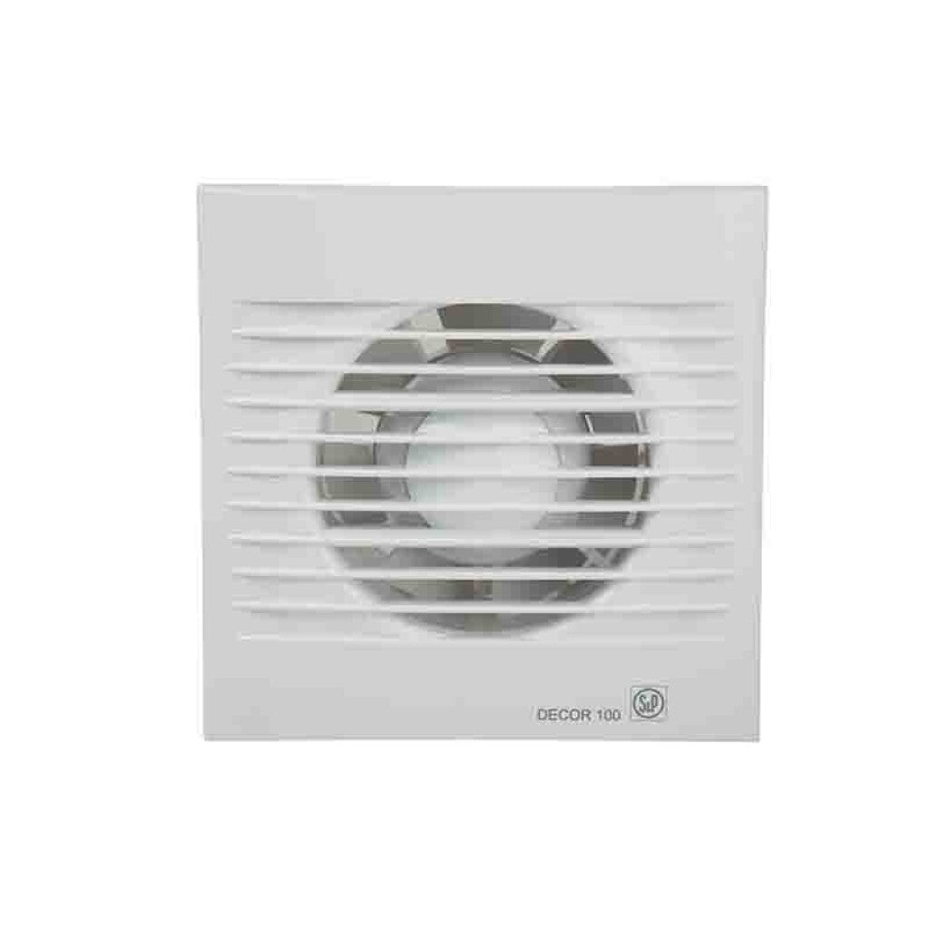 Extractor de aire p/baño modelo DECOR 100 CR - E38003