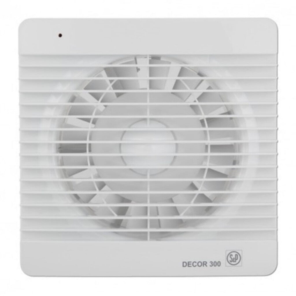 Extractor de aire p/baño y aseo DECOR 300C - E37026