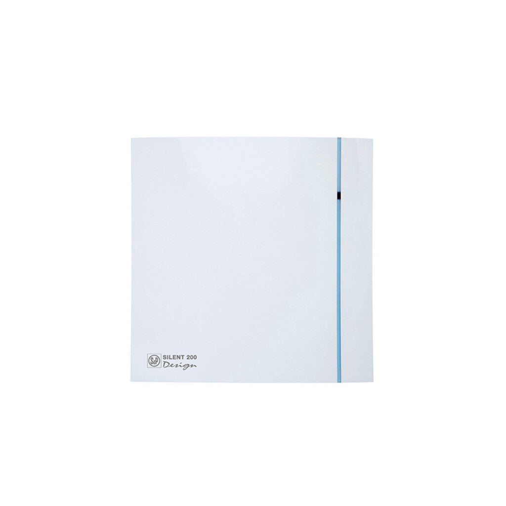 Extractor de baño SILENT-200 CZ DESIGN Blanco - E37108