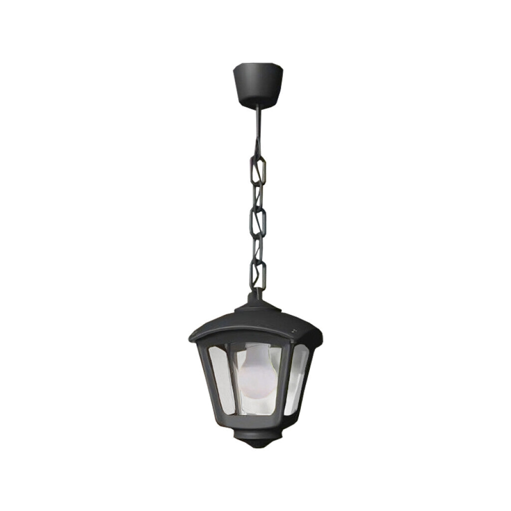 Farol colgante colonial negro IP55 E27 SICAR/ROBY - FL0576