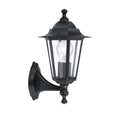 Farol colonial d/pared norte negro 1XE27 LATERNA4 - EG0412