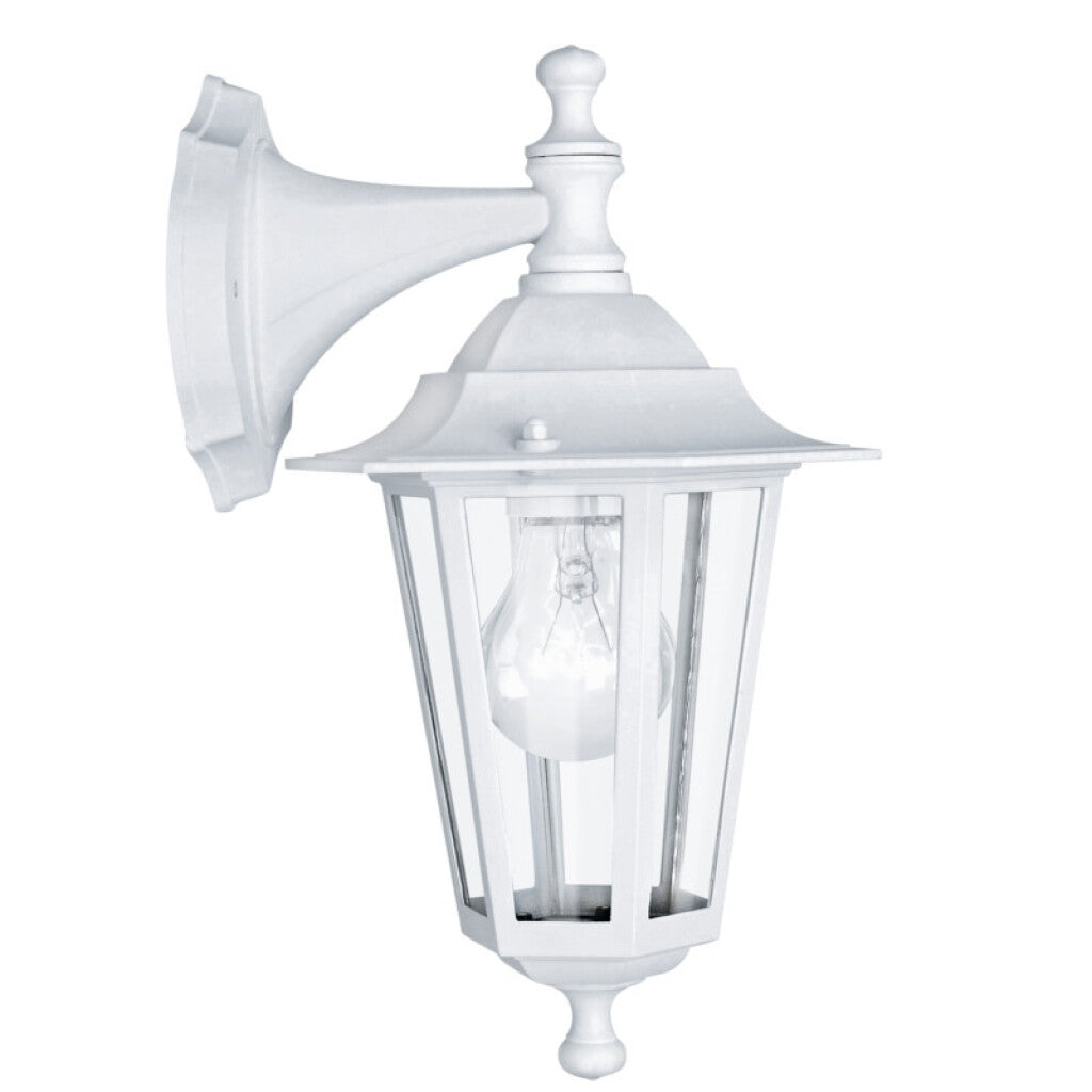 Farol colonial d/pared sur blanco 1XE27 LATERNA 5 - EG0404
