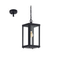 Farol de colgar vidrio/negro 1XE27 IP44 ALAMONTE 1 - EG0460