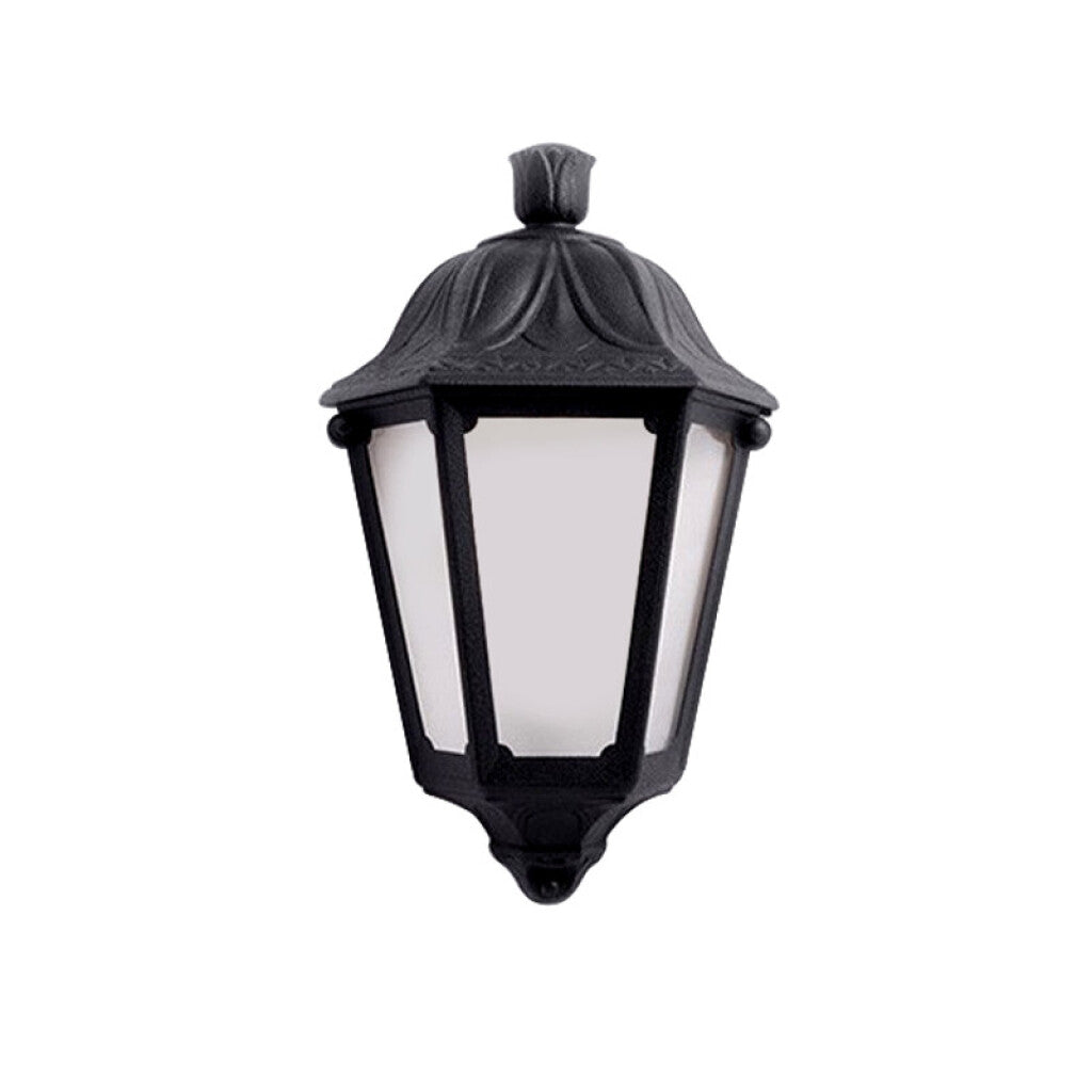 Farol pared colonial 3 caras opal IP55 E27 IESSE - FL0511