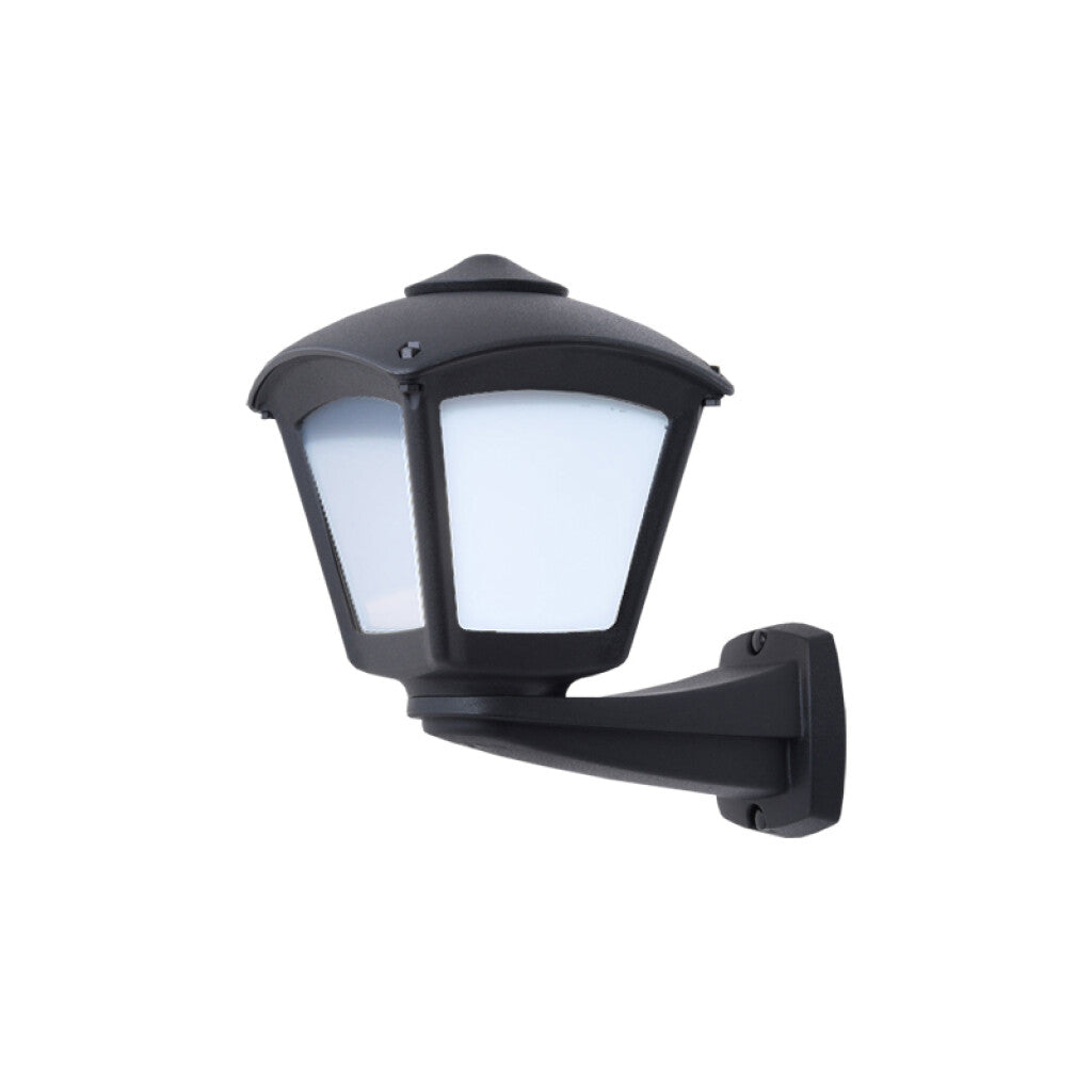 Farol pared colonial op. negro IP55 E27 NARDO/ROBY - FL0571