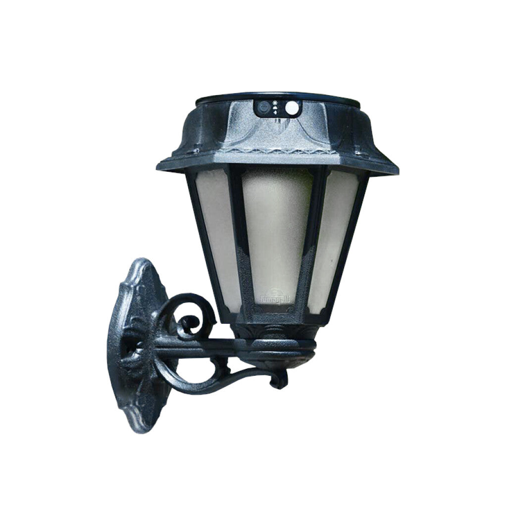 Farol pared solar 6 caras IP55 CCT+sensor ROSETTA - FL2030