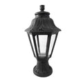 Farol pedestal colonial negro IP55 MIKROLOT/ANNA - FL0515