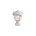 Farol pedestal colonial tr. blanco IP55 DISMA/ROBY - FL0586