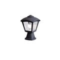 Farol pedestal colonial tr. negro IP55 DISMA/ROBY - FL0582