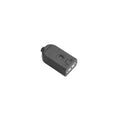Ficha hembra 3 en línea 10A, negra - Electraline - M31164N
