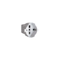 Ficha hembra schuko, 10A, blanca - Electraline - M31165