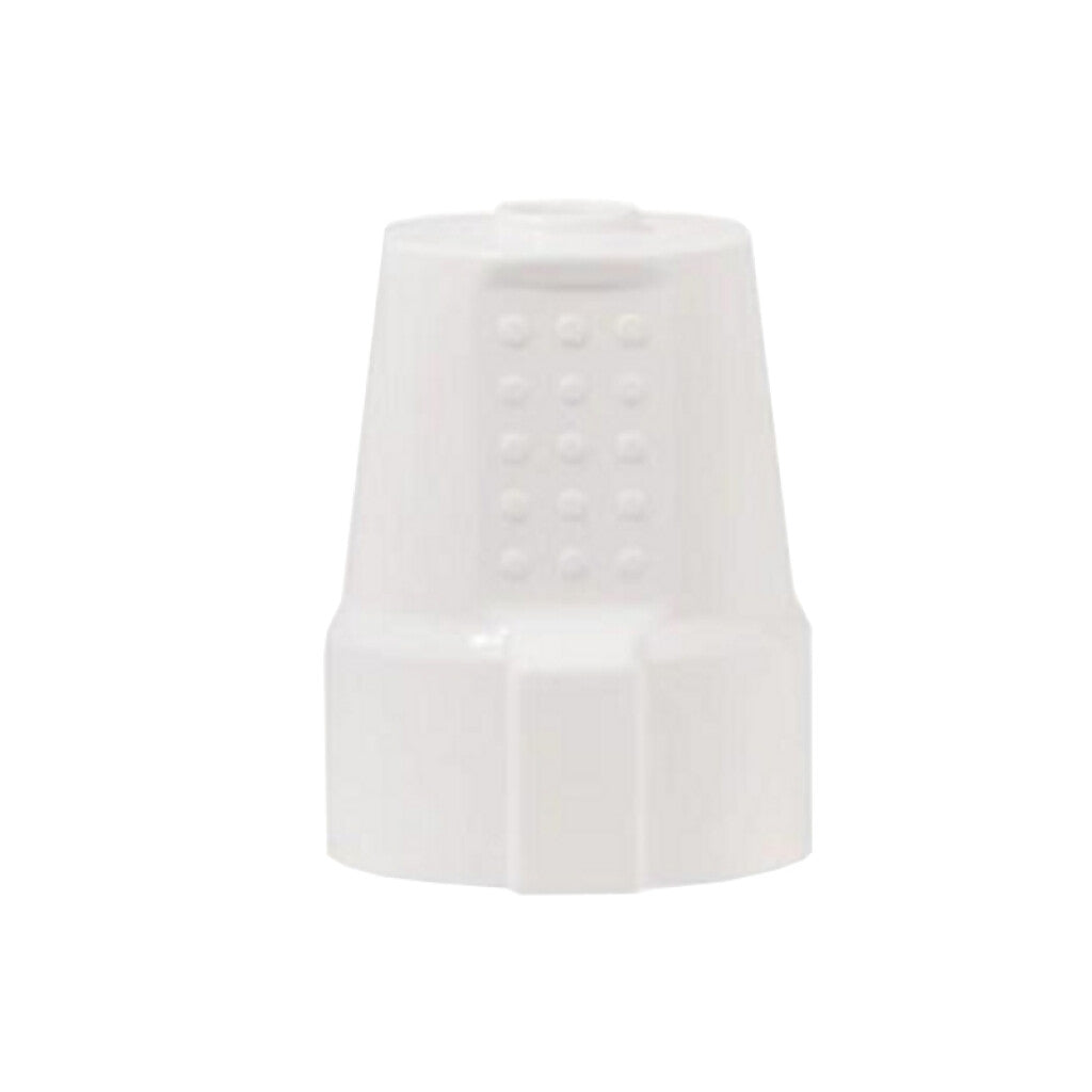 Ficha hembra schuko tierra lateral 16A blanca - C84529