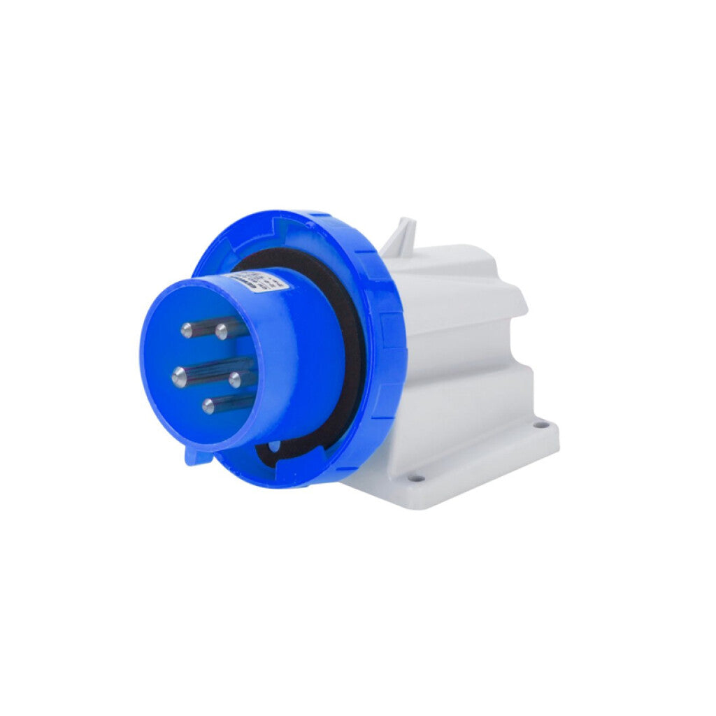 Ficha industrial 2P+T 16A 220V con base IP67 - GG0426