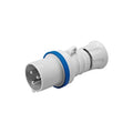 Ficha industrial 2P+T 32A 6HS 220V azul - GG0015