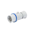 Ficha industrial 2P+T 32A 6HS 220V azul - GG0015FH