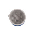 Ficha industrial 3P+T 16A 9HS 220V azul - GG0005