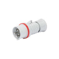 Ficha industrial 3P+T 32A 6HS 380V roja - GG0019
