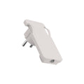 Ficha plana schuko 16A 220V blanca Contactum - C84621