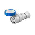 Ficha prolongación ind. 2P+T 32A 6H 220V IP67 azul - GG2037FH