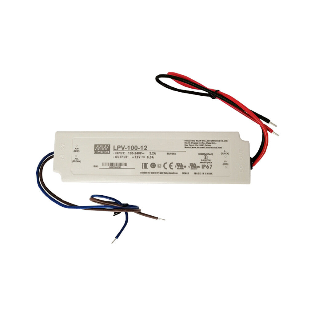 Fuente conmutada IP67, para salida 12V, 100W - IX1658