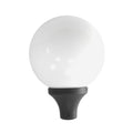 Globo c/base negro opal IP55 E27 no inc Ø400 GLOBO - FL0700