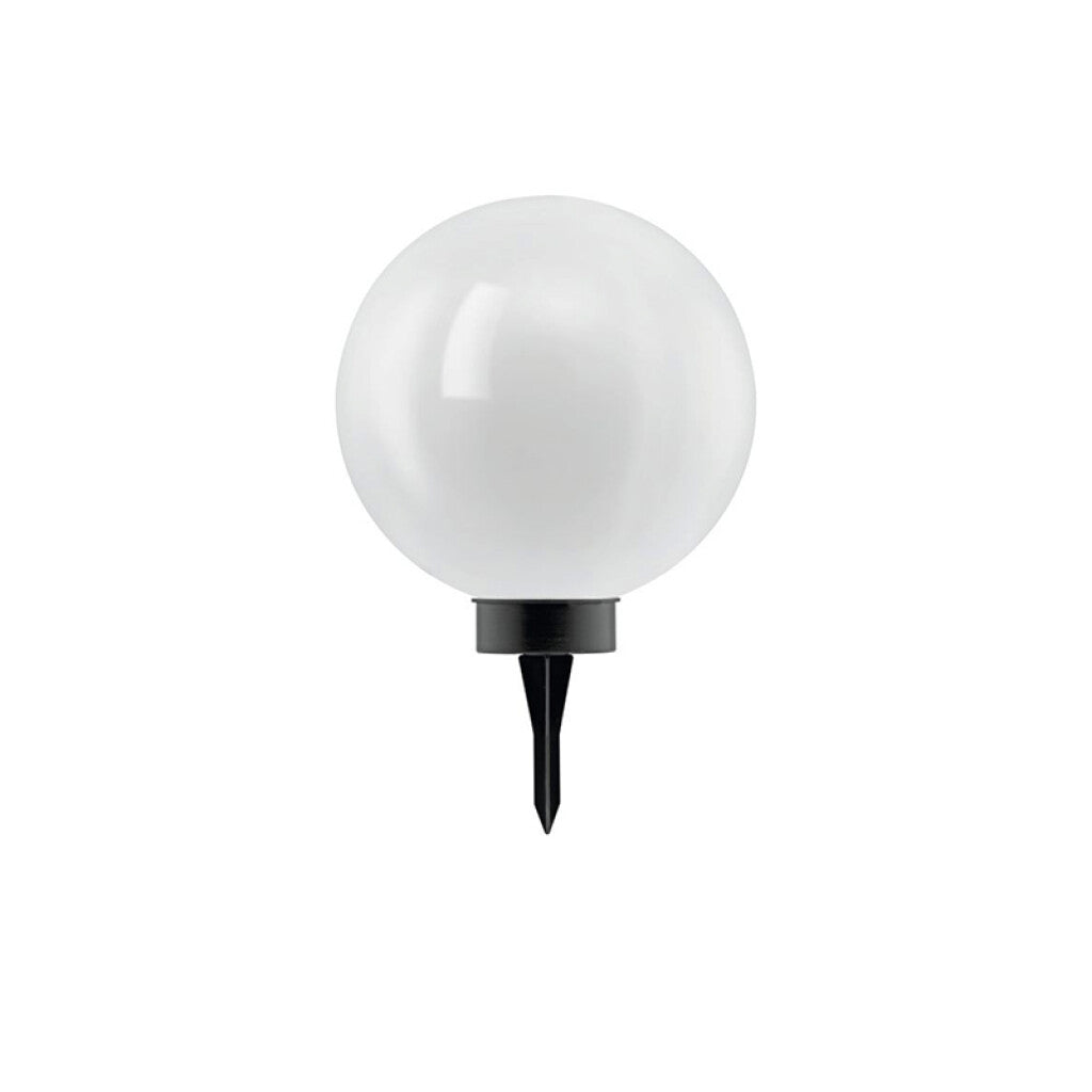 Globo solar LED c/ pincho Ø30cm luz cálida Z-SOLAR - EG3828