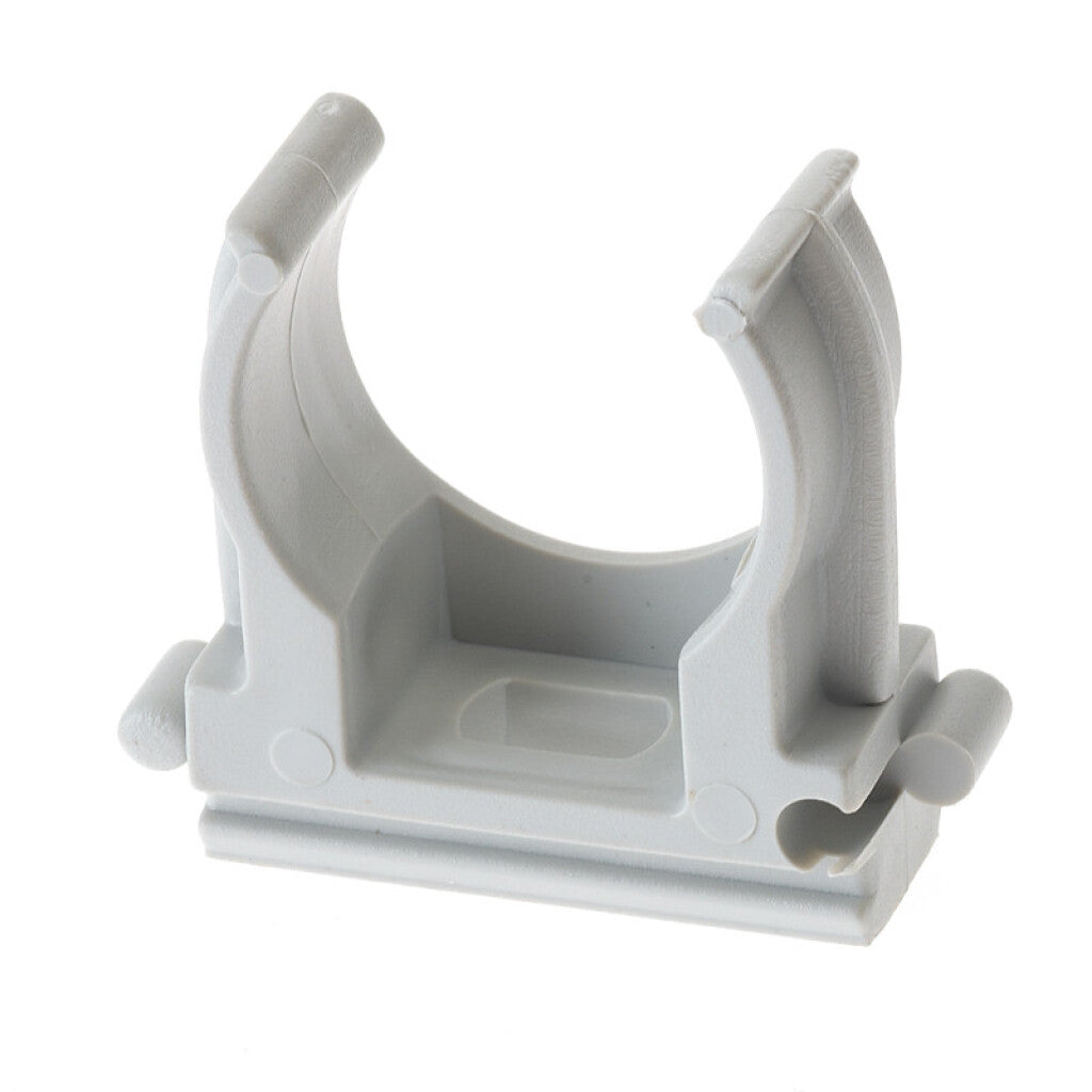 Grampa de PVC abierta p/caño de 32mm de diámetro - GR8032