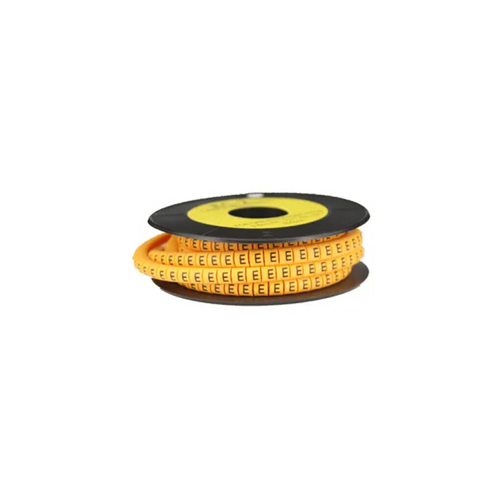 Identificador p/cables de 0,75 a 1,5mm2, letra "E" - WI4434