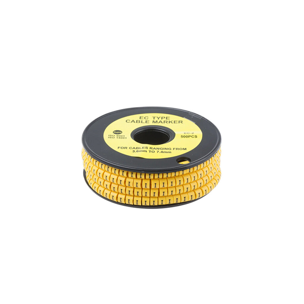 Identificador p/cables de 0,75 a 1,5mm2, letra "I" - WI4438