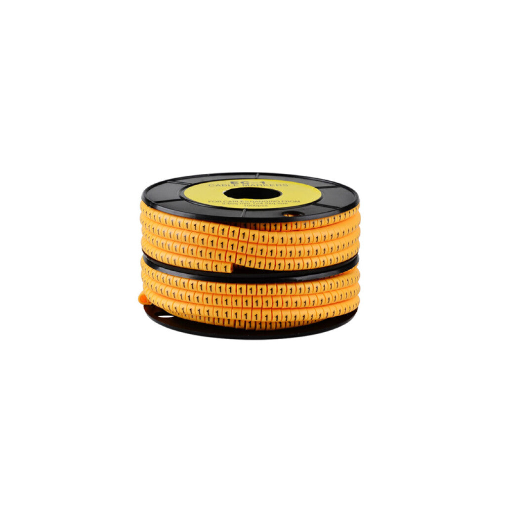 Identificador p/cables de 0,75 a 1,5mm2 número "1" - WI4401