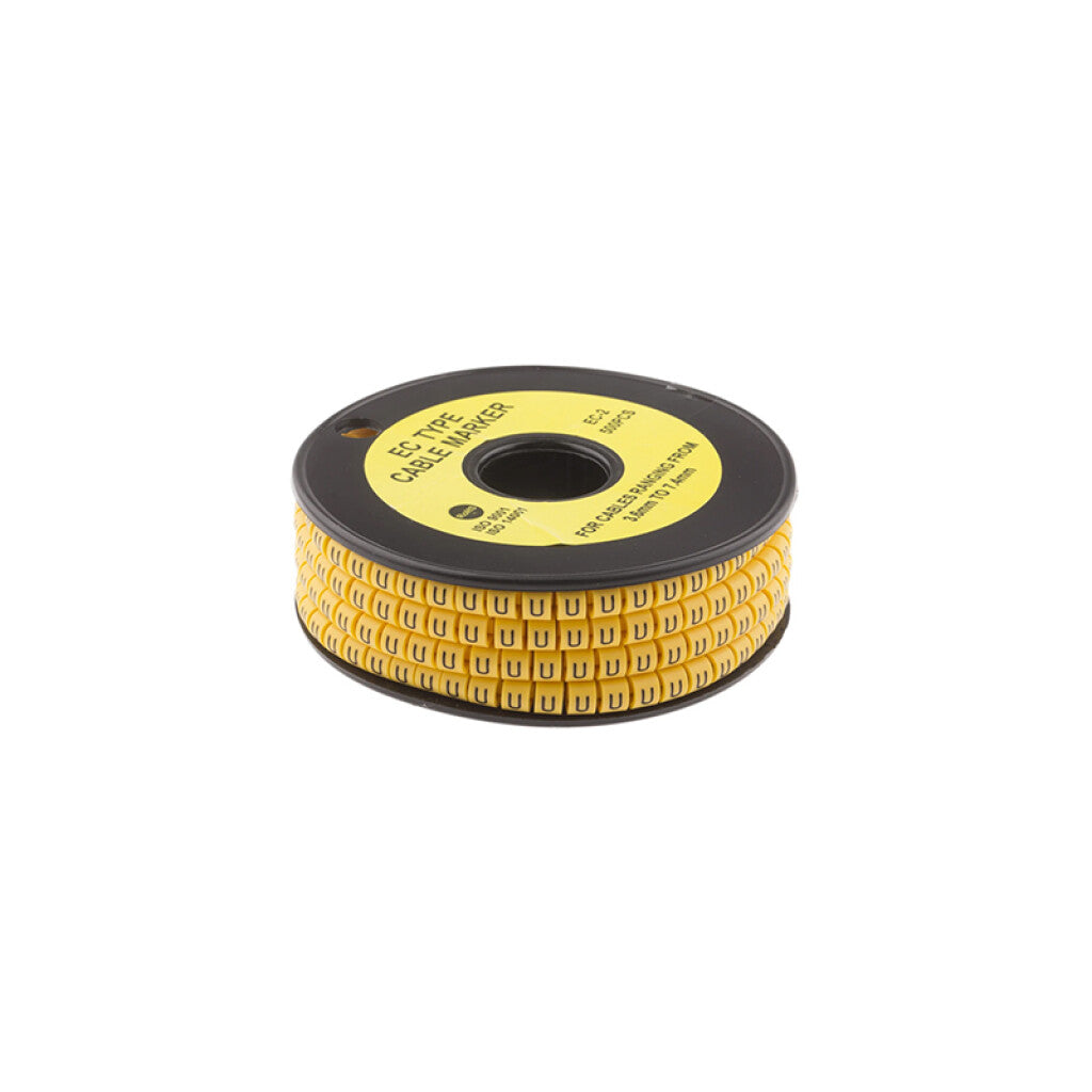 Identificador para cables de 2 a 4mm2, letra "U" - WI4550