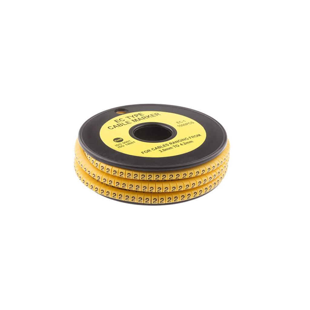 Identificador para cables de 6 a 10mm2, número "2" - WI4702