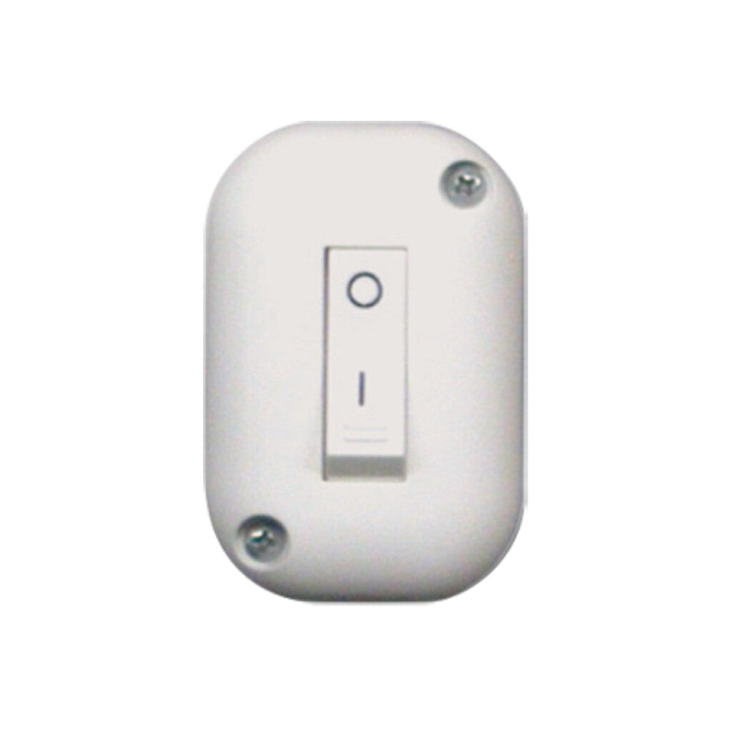 Int. bipolar ext. c/caja 10A - Visione blanco - C60803