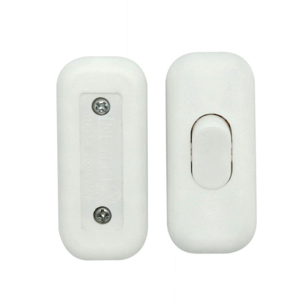 Interruptor de pase, blanco - Electraline - M31340