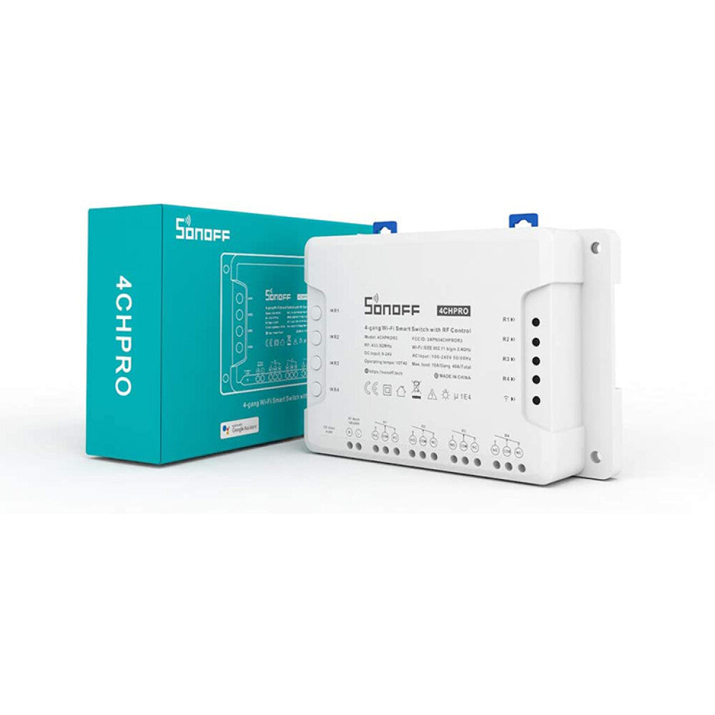 Interruptor inteligente WIFI 4CHPROR3 SONOFF - SO0120