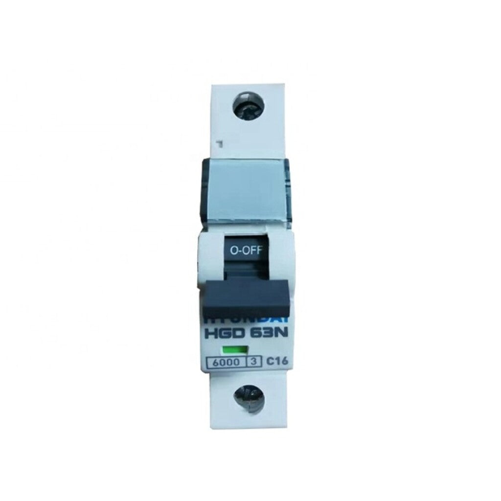Interruptor termomagnético 1P 16A 10KA - HY1516X