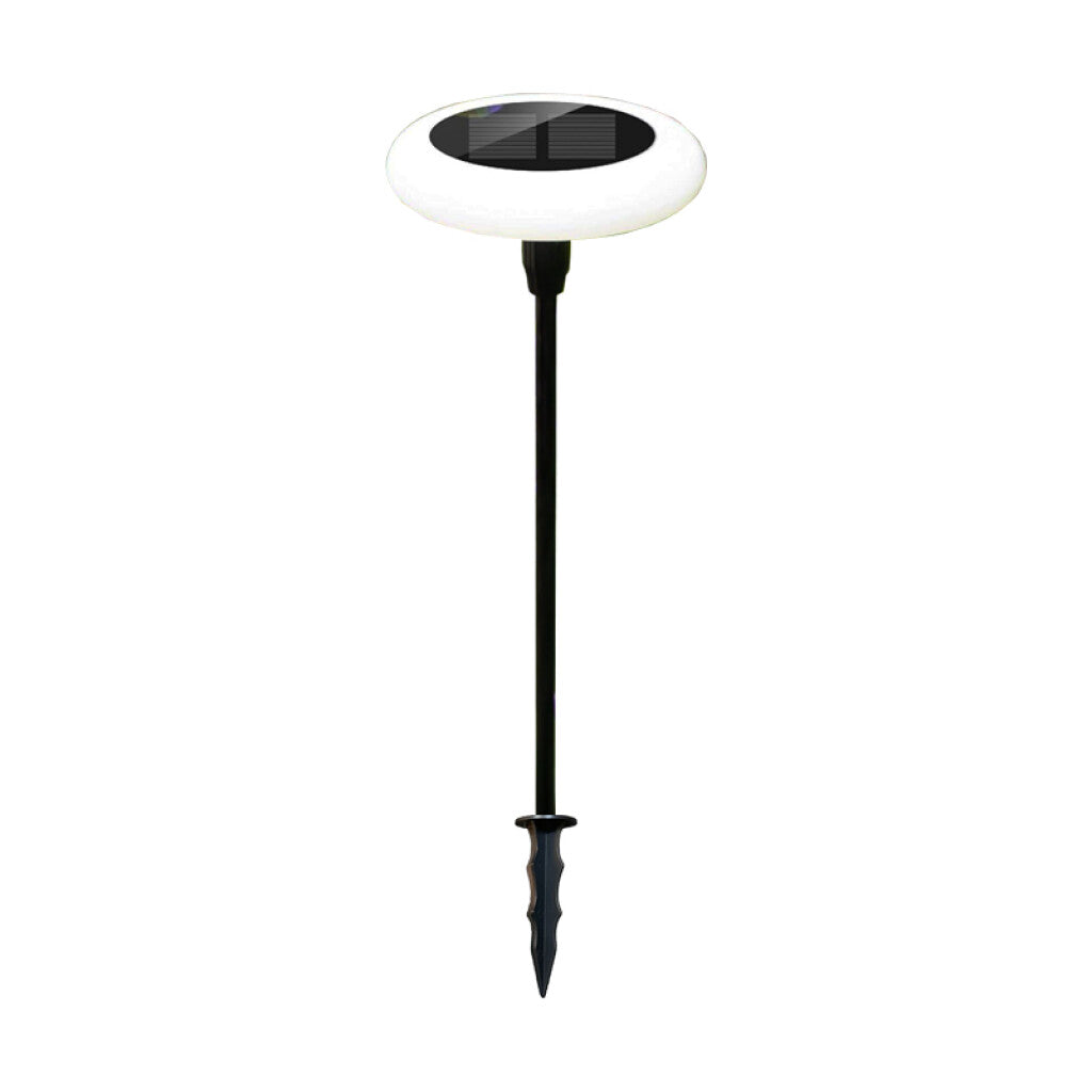kit de 4pcs - Poste caminero solar negro 125Lm/W cálida Ø115X750 - IX4972
