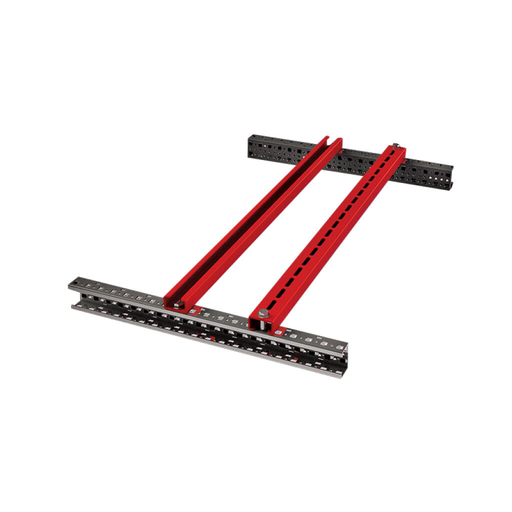Kit dos guías p/equipos pesados sobre base 800mm - TKP1276
