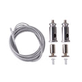 Kit lingas p/suspender riel magnetico agregar - ZU0518