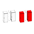 Kit para unir 2 tableros modulares NEO - TKP1010