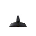 Lámpara colgante campana metálica negra Ø36cm - IX9023