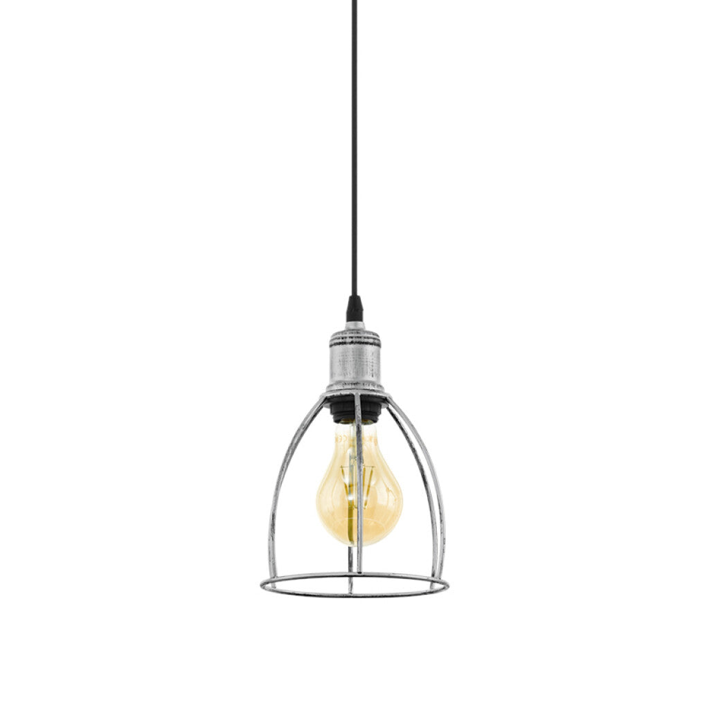 Lámpara colgante campana tipo reja WRAXALL, Ø160 - EG4020