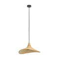 Lámpara colgante capelina mimbre natural HAXEY - EG4328