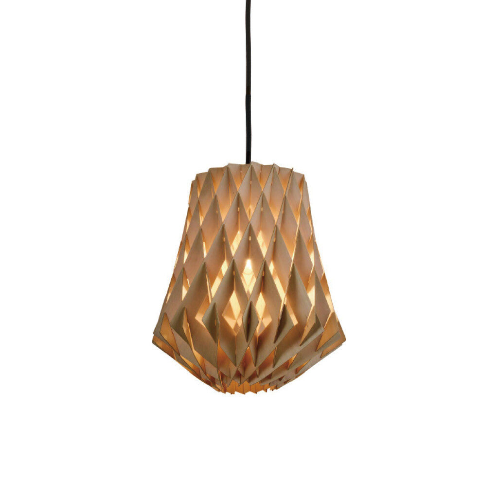Lámpara colgante con varillas de madera Ø34cm - IX9130