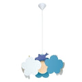 Lámpara colgante infantil con motivo de nubes - GN0665