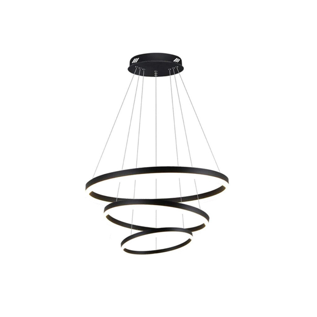 Lámpara colgante LED 60W 3 aros luz hacia adentro - IX4590