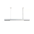 Lámpara colgante LED rectangular blanca cálida 30° - IX4602