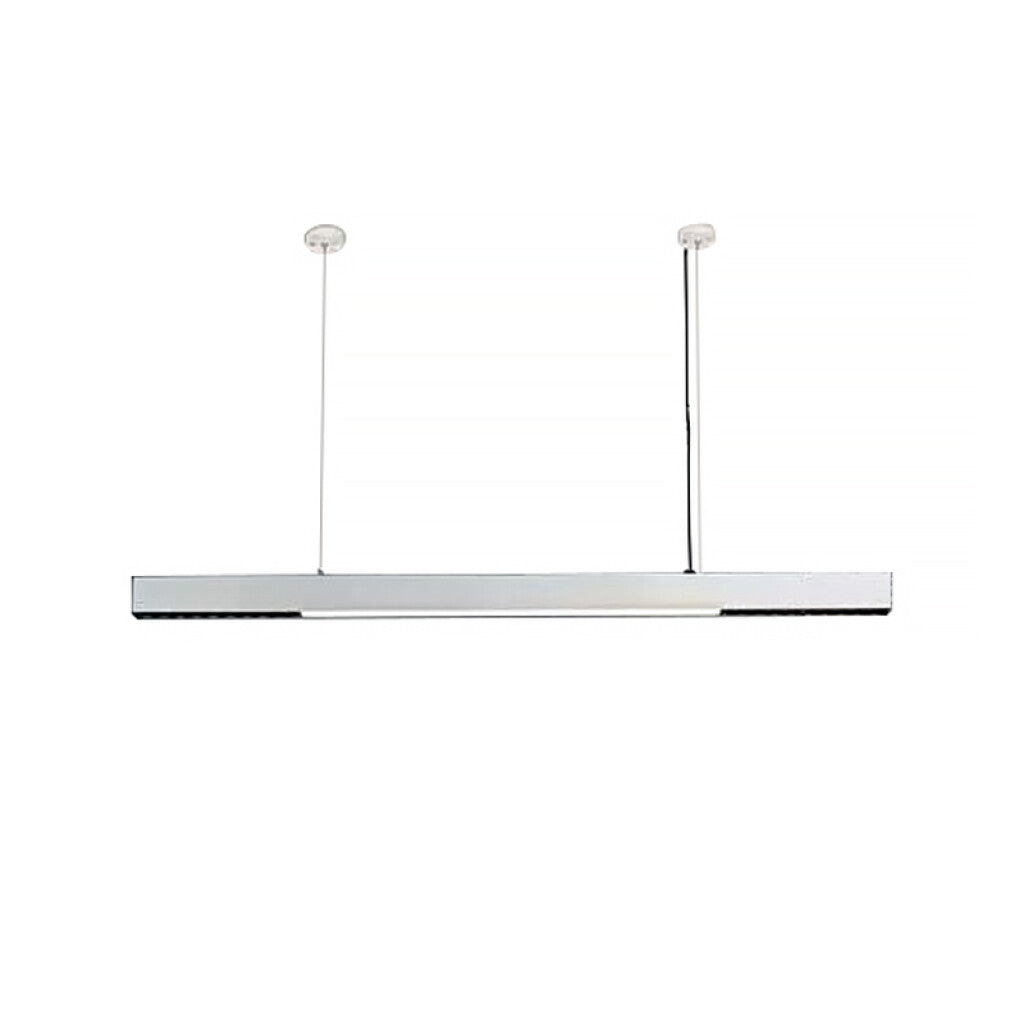 Lámpara colgante LED rectangular blanca cálida 30° - IX4602