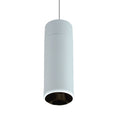 Lámpara colgante ROUND 70 blanco c/reflector negro - MN1584